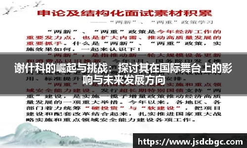 谢什科的崛起与挑战：探讨其在国际舞台上的影响与未来发展方向